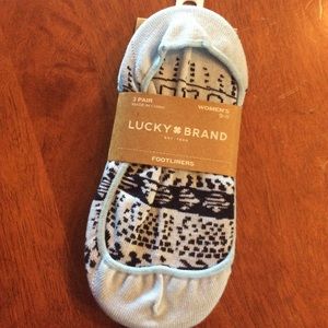 NWT Lucky 🍀 Brand Foot Liners (3) pairs